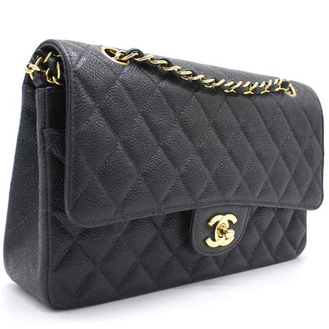 chanel vintage maxi caviar quilted bag|Chanel Caviar Maxi Classic Double Flap Bag .